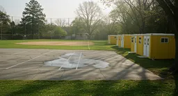 Palisades Baseball Field Paved for Classrooms: Community Outcry